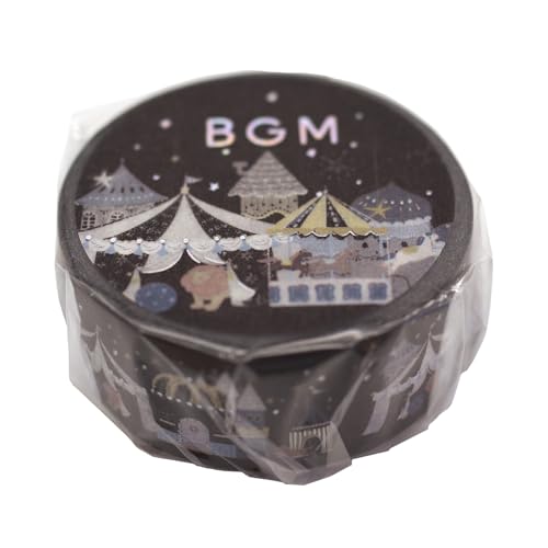 Amazon | 箔押しマスキングテープ ライフ【真夜中の遊園地】 BM